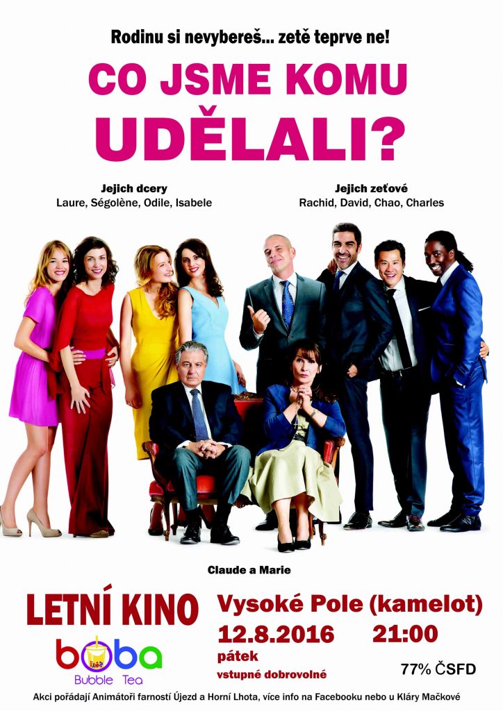 Letní kino ve Vysokém Poli - plakátek 1