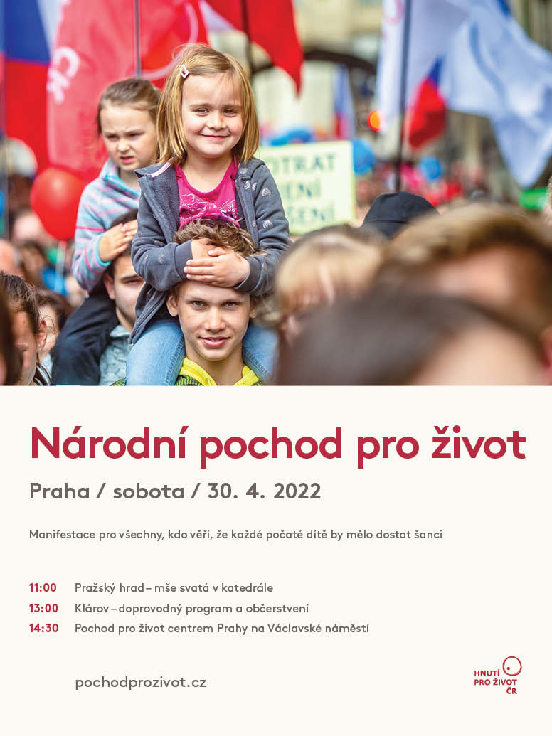 Nárosní pochod pro život - Praha - 30.4.2022