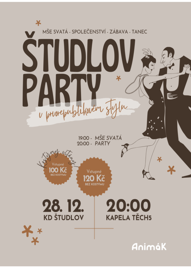 Študlov párty - 28.12.2023